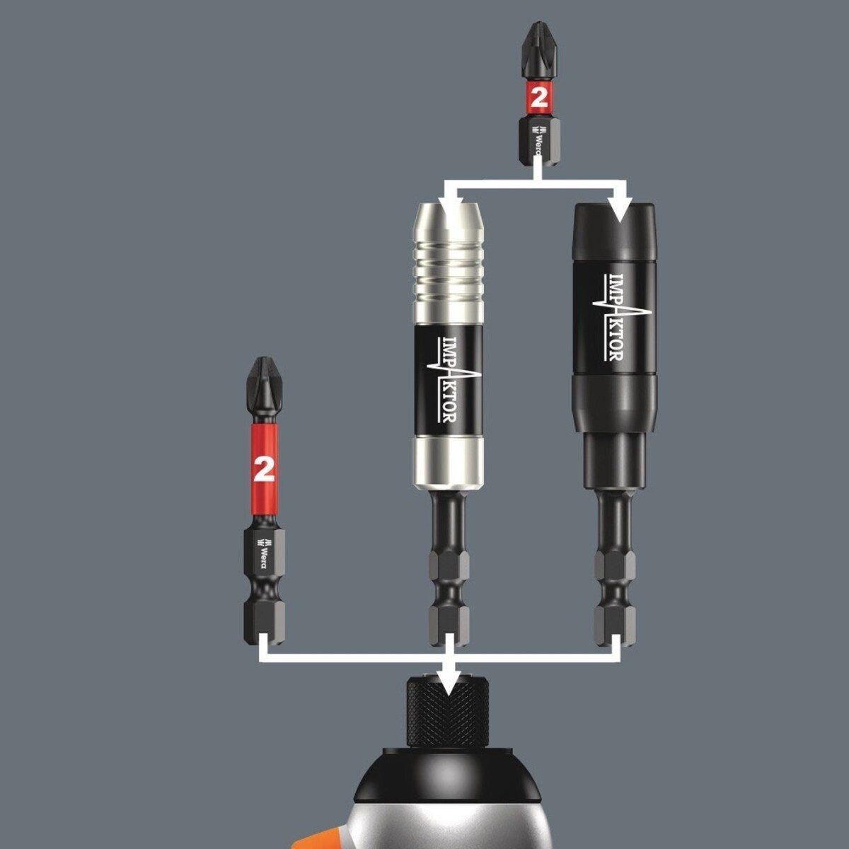 Wera Steinbohrer Wera Werk Bit 851/4 IMP DC SB SiS