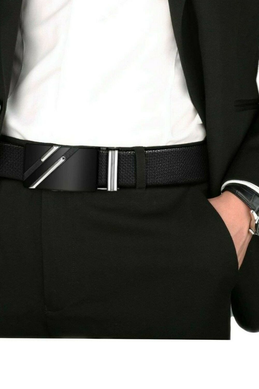 LOFTY Ledergürtel Automatikgürtel Herren, Gürtel Herren, günstig online kaufen