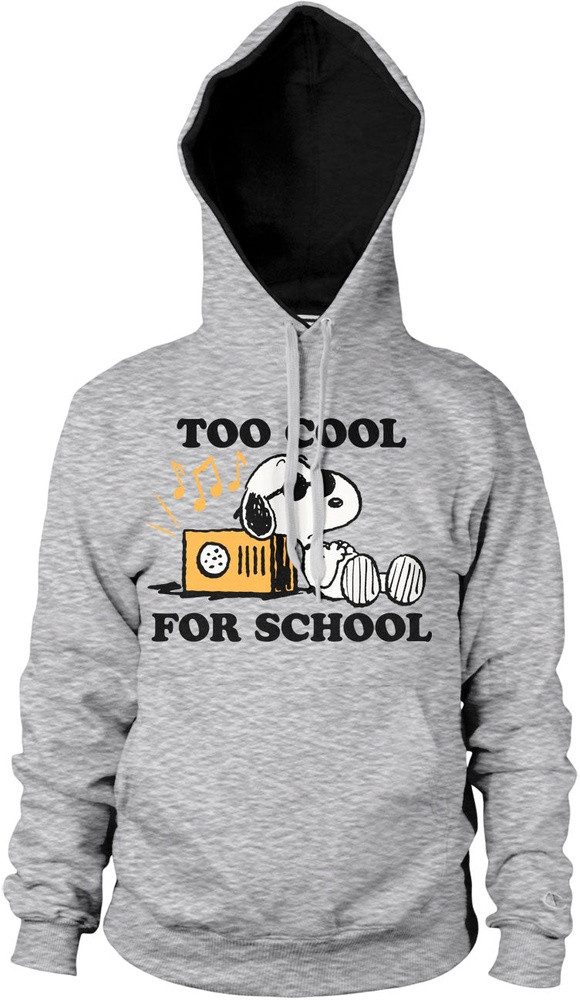 PEANUTS Worldwide LLC Hoodie Snoopy Too Cool For School Hoodie