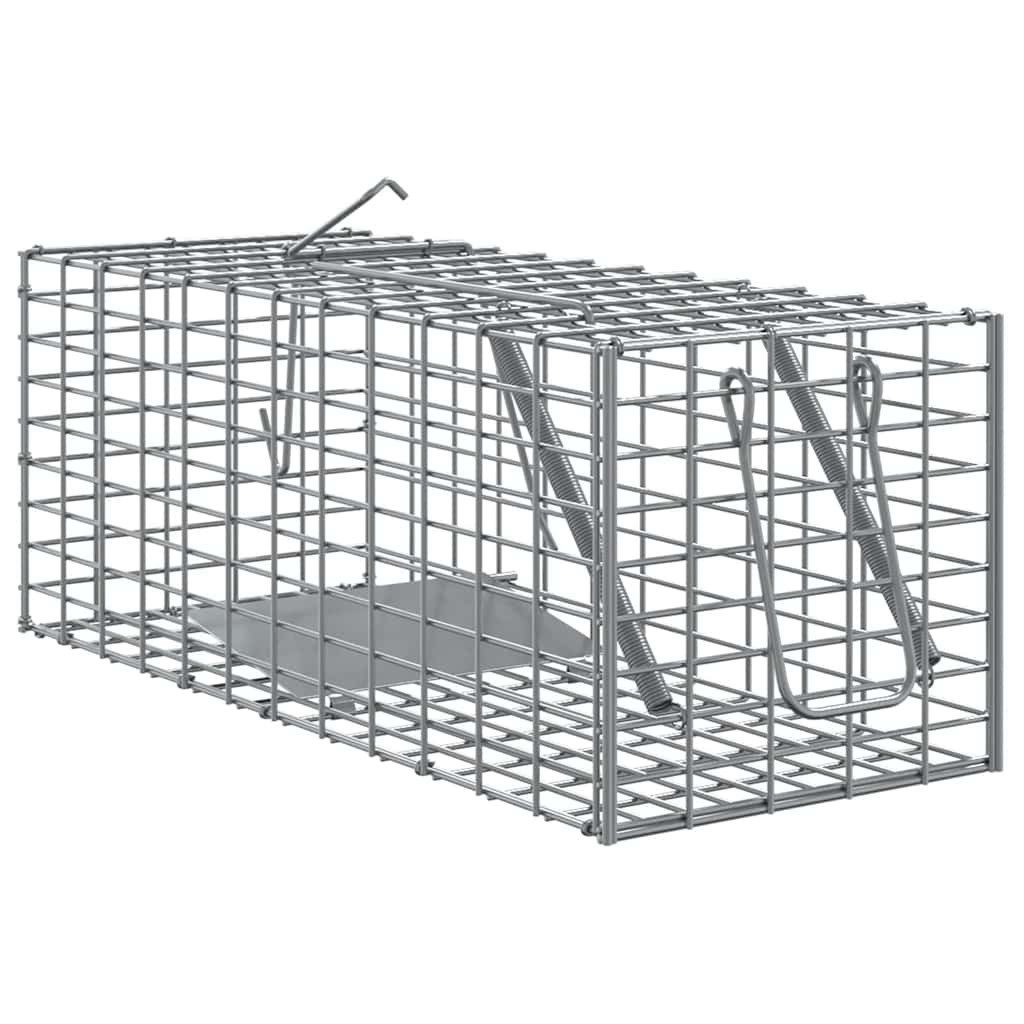vidaXL, Tierfalle Anthrazit 31 x 13 x 12cm Stahl