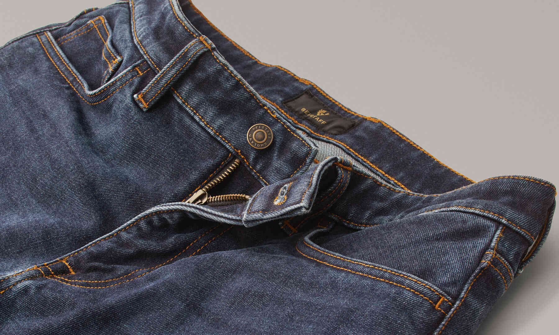Belstaff Motorradhose Poplar Motorrad Jeans Knieprotektoren enthalten