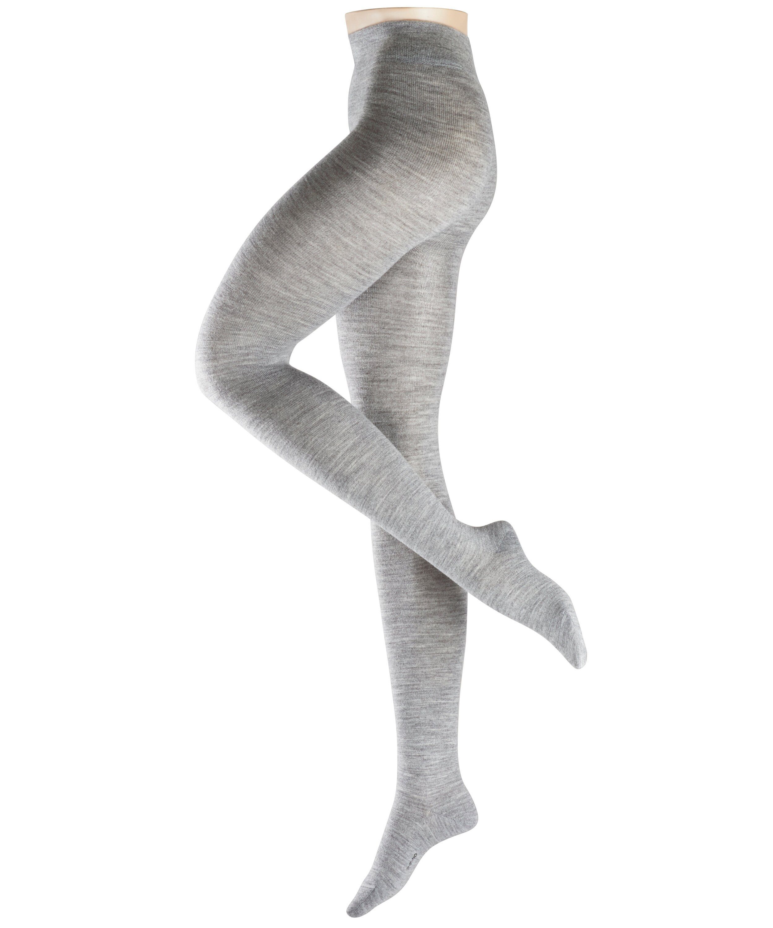 Esprit Strickstrumpfhose Plain (1 St) aus wärmender Wolle