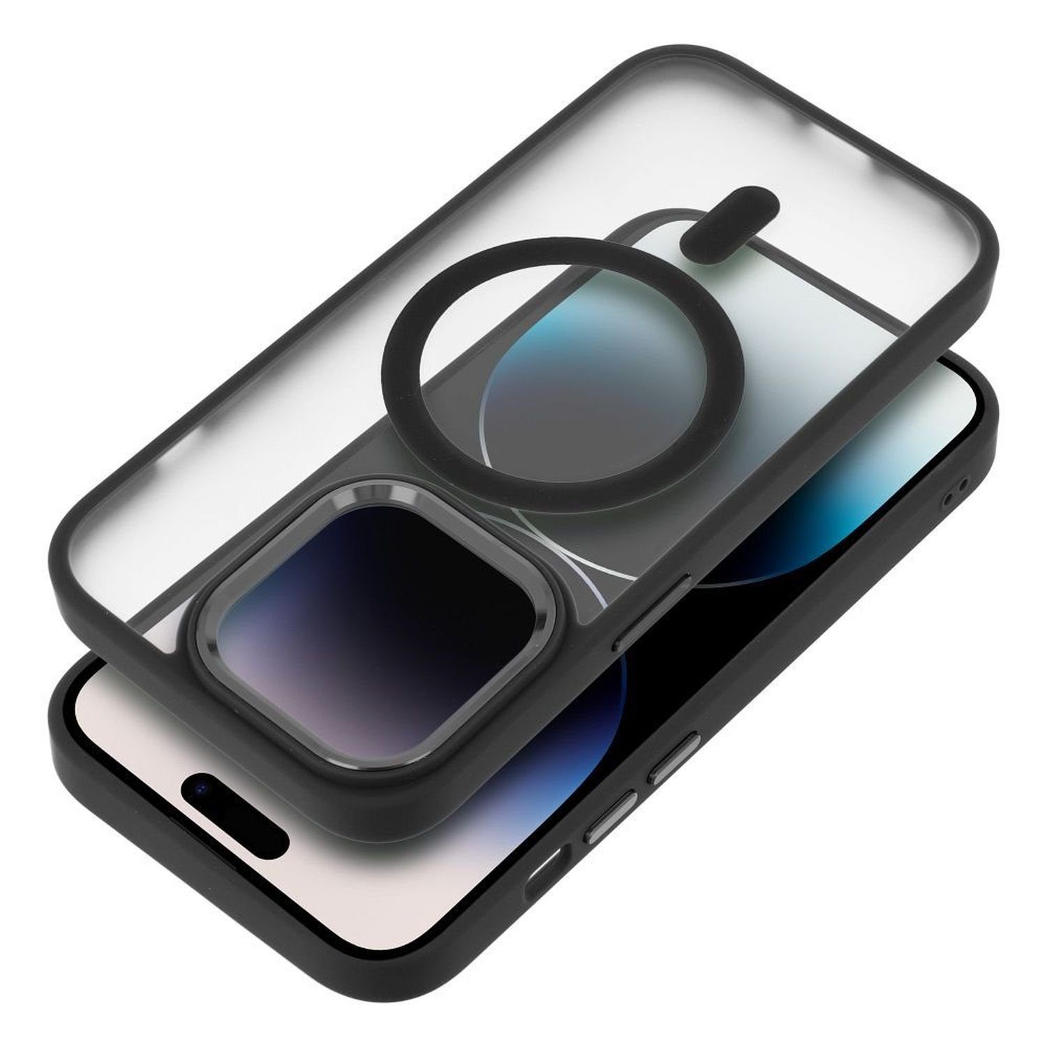 cofi1453 Bumper Matte MagSafe Cover Hülle für iPhone 15 Serie