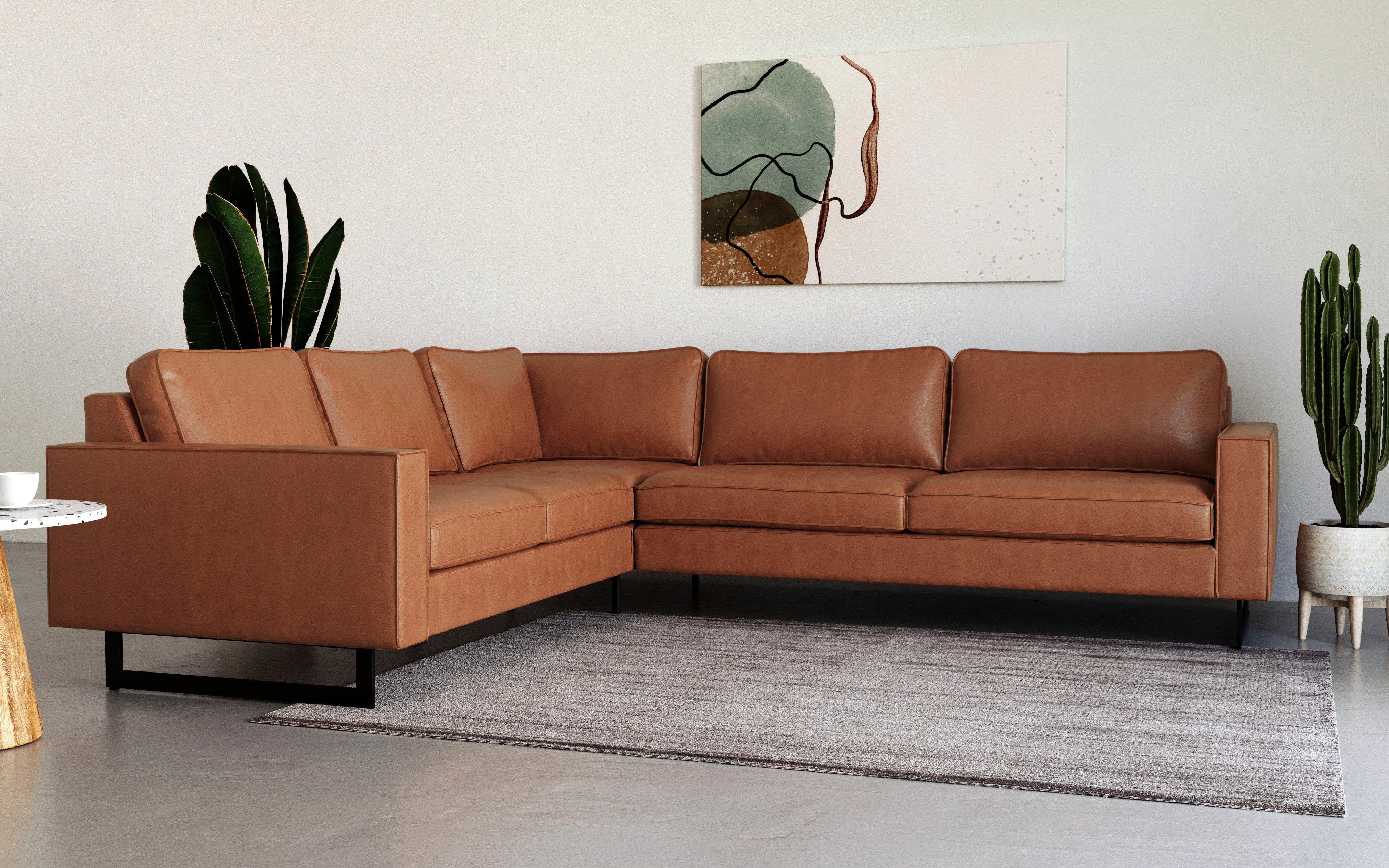 Places of Style Ecksofa Pinto, XXL, günstig online kaufen
