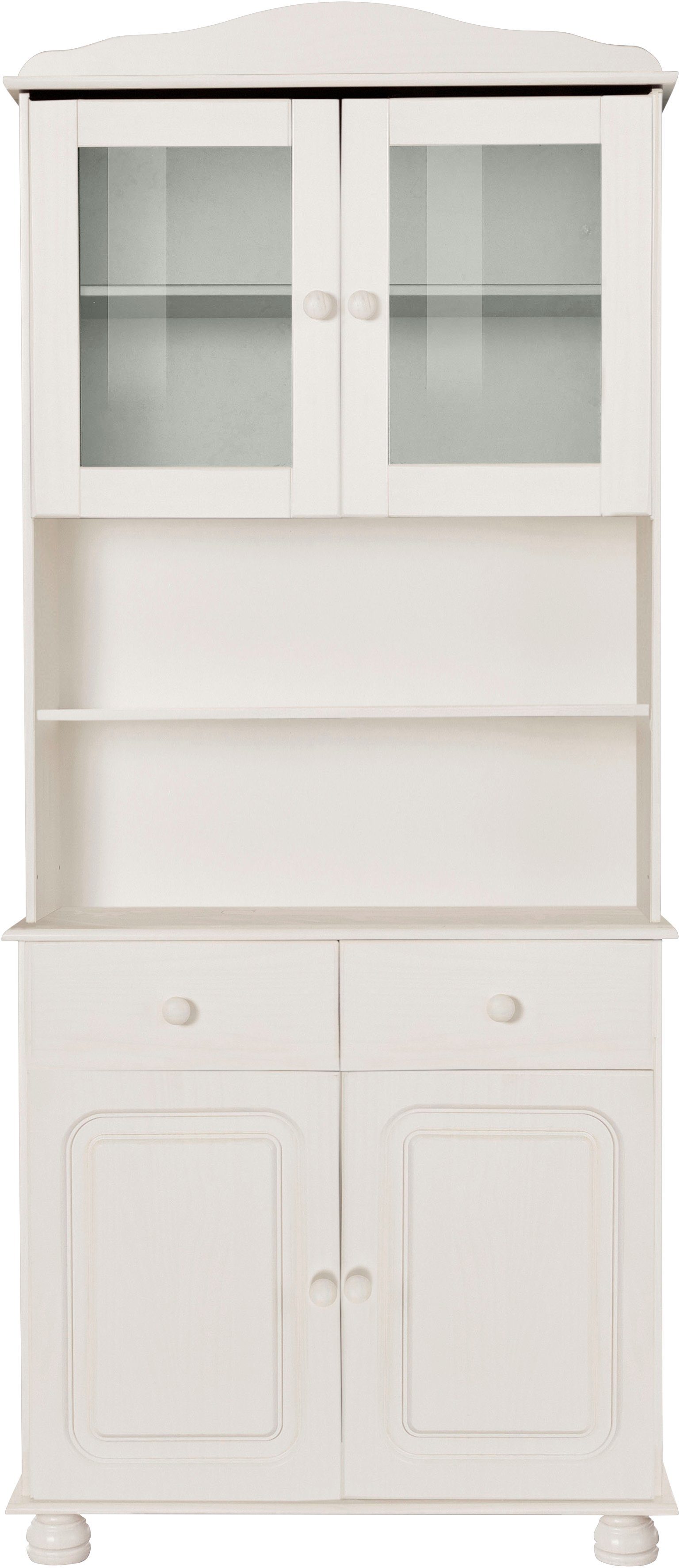 OTTO home Buffet Mette (2-St) Mit grosser Schublade und viel Stauraum hinter 4 Türen, Höhe 181cm – Bild 2 von 5