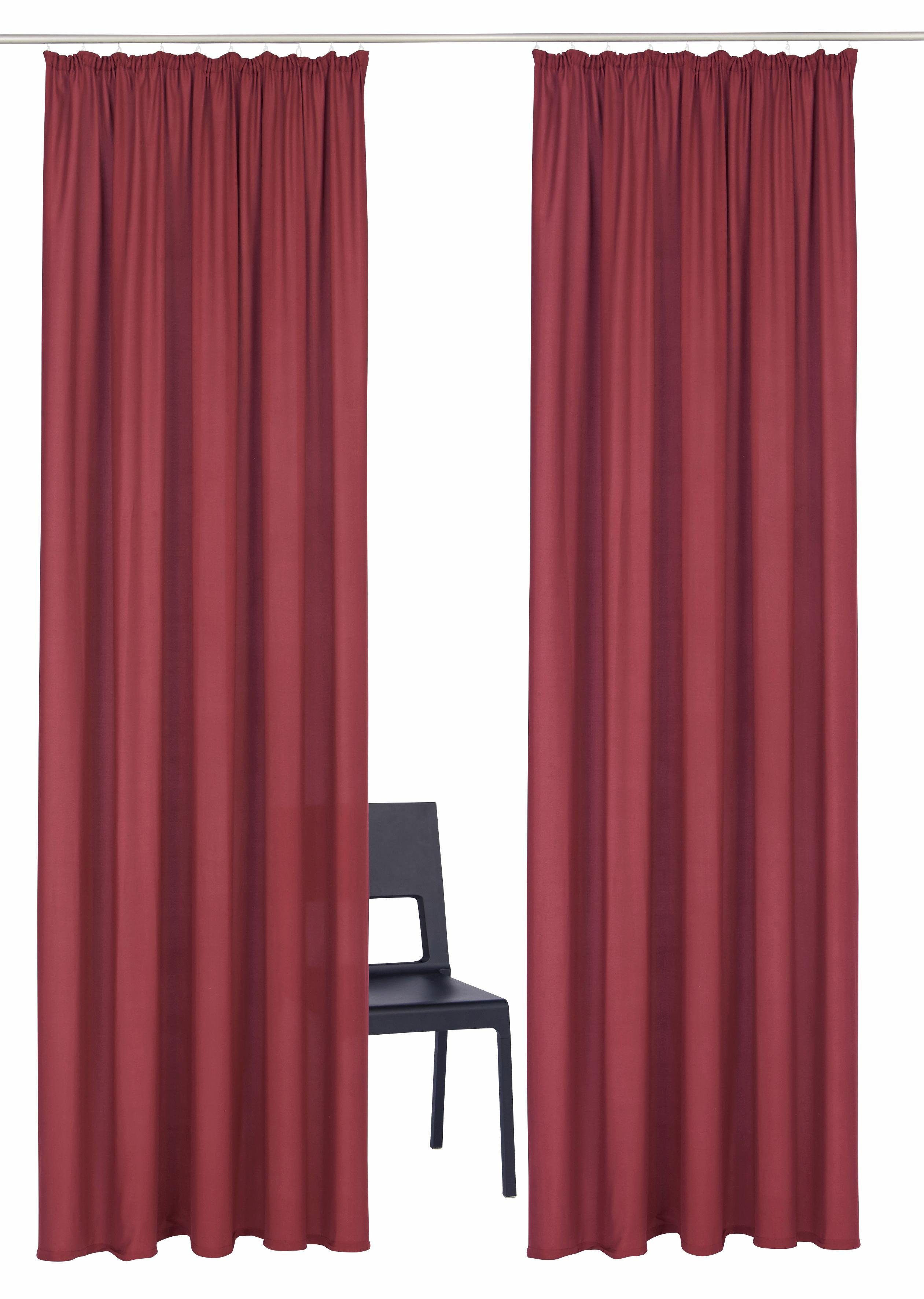 OTTO home Vorhang Parry (2 St), Kräuselband, blickdicht, Polyester, 2-er Se günstig online kaufen