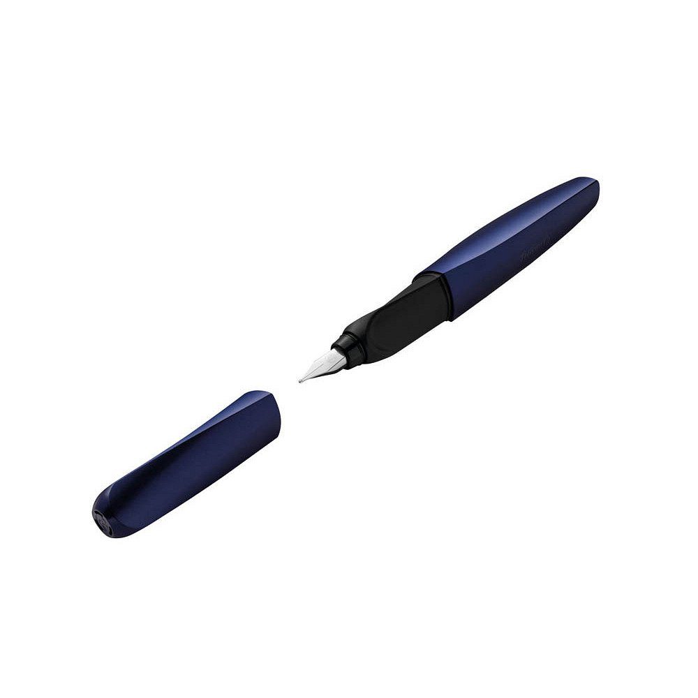 Pelikan Füller 1 Füller P457 Twist für Rechts-& Linkshänder mit M-Feder blau, (1-tlg)