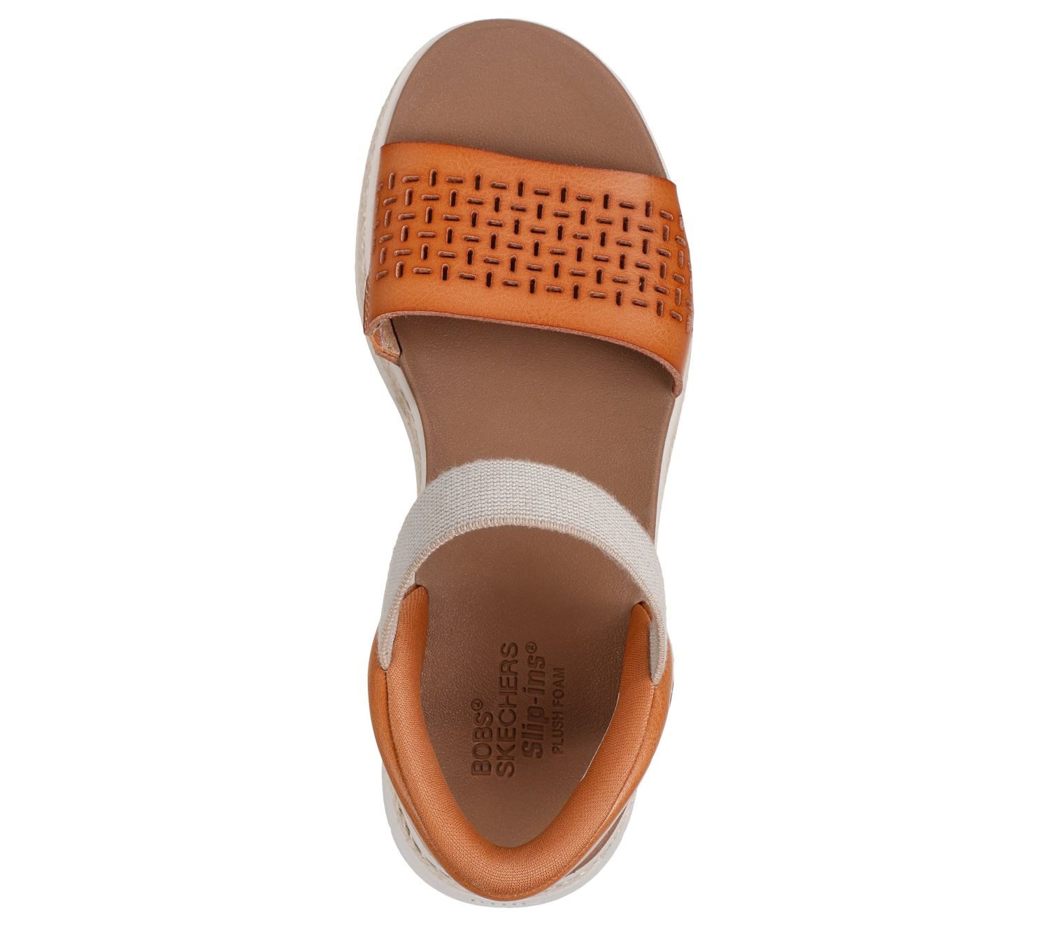 Skechers BOBS SUN RAY STEP ASIDE Slip-On Sneaker Flexible Traktionsaußensohle