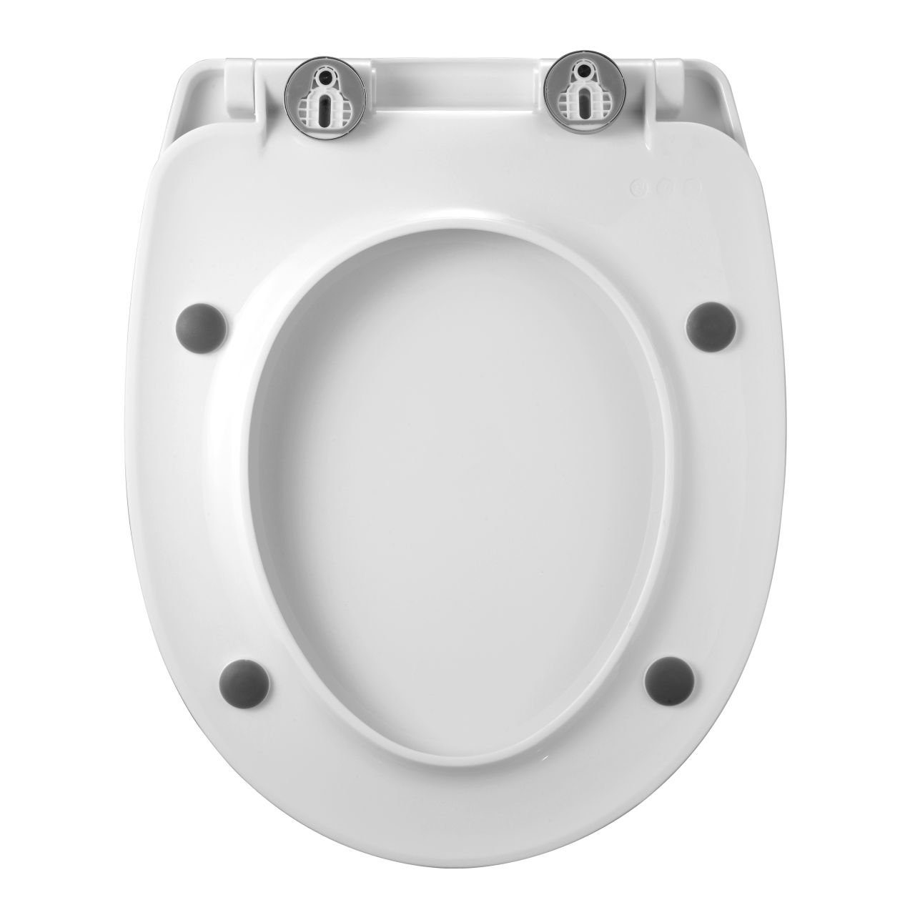 Thumbnail - Primaster WC-Sitz Primaster WC-Sitz mit Absenkautomatik Austin weiß, Abnehmbar Absenkautomatik Kunststoffscharniere