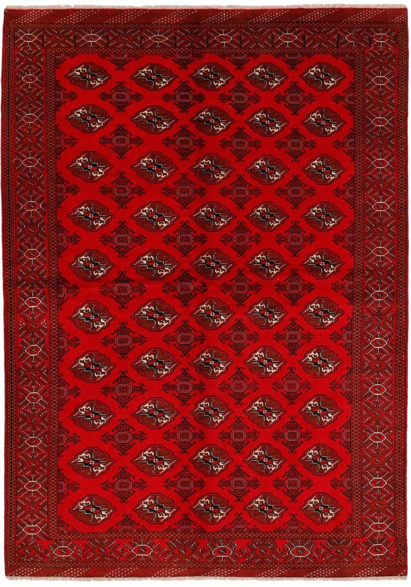 Orientteppich Handgeknüpfter Nain Turkaman 6 Orientteppich / mm 198x289 Perserteppich, rechteckig, Trading, Höhe: