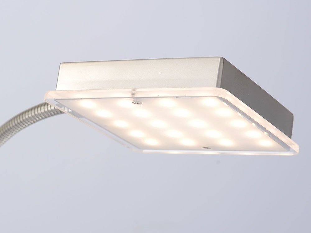 Decken LED LED-Leuchtmittel fest Steh Wohn Leuchte etc-shop Warmweiß, Touch Lampe Stehlampe, LED Zimmer Fluter Beleuchtung verbaut,