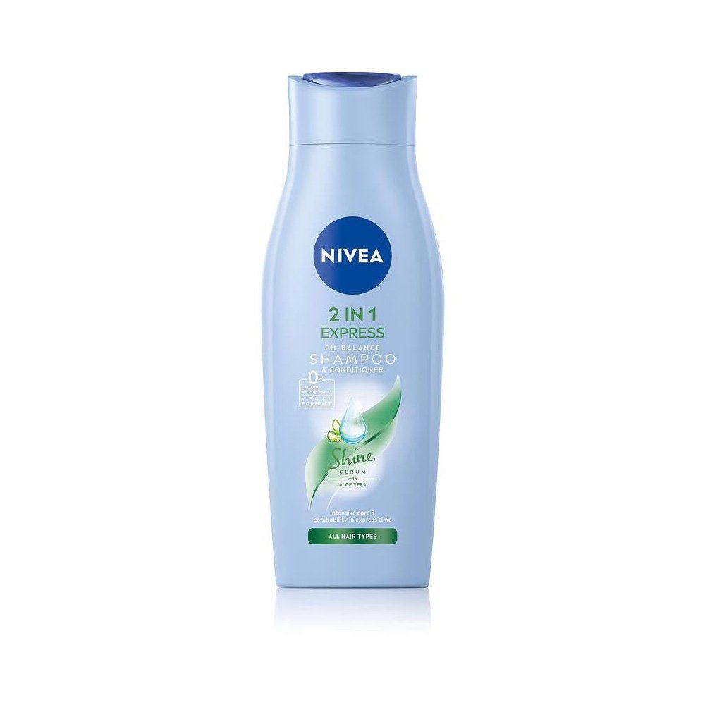Nivea Haarshampoo 2in1 Pflege Express Mildes Shampoo & Spülung (250 ml)
