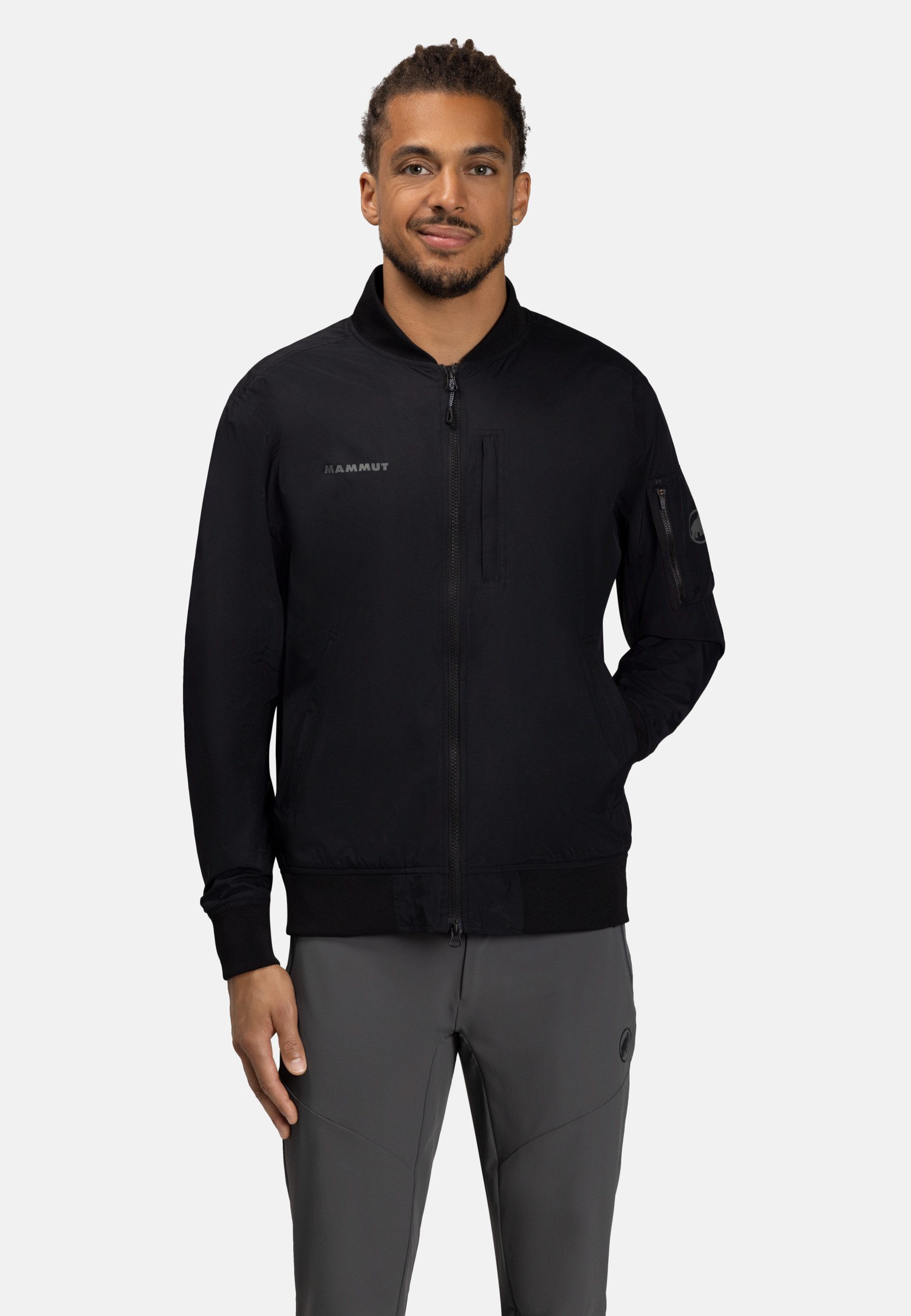 Mammut Windbreaker Utility Bomber Jacket Men