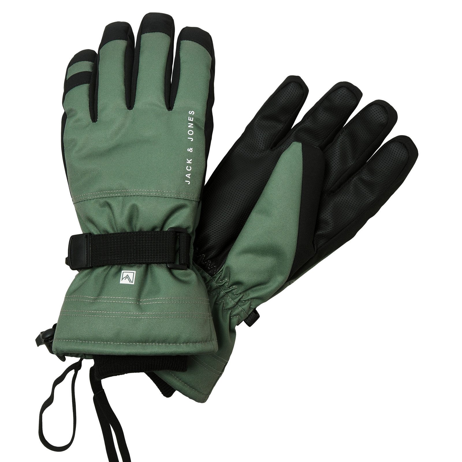 Jack & Jones Skihandschuhe Valley Gloves Ski mit Markendetails