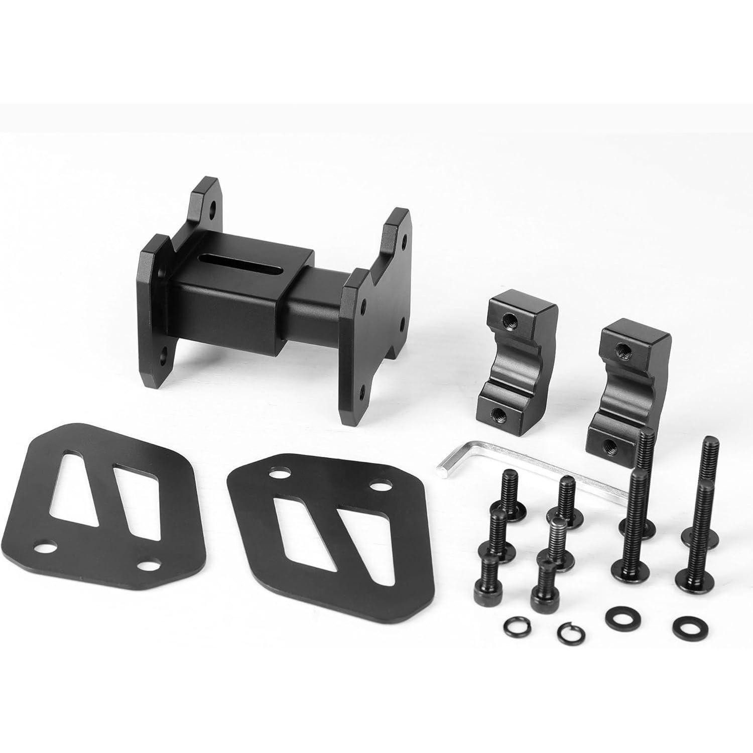 LuxusKollektion Roller-Gepäckträger Satteltaschen Motorrad Schnellspanner Schwarz Zubehör Zubehör