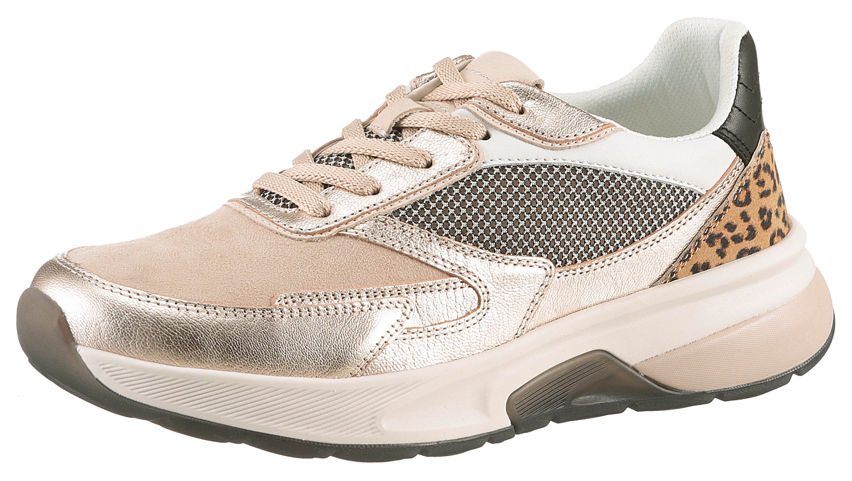 Gabor Rollingsoft Keilsneaker, Freizeitschuh, Halbschuh, Schnürschuh günstig online kaufen