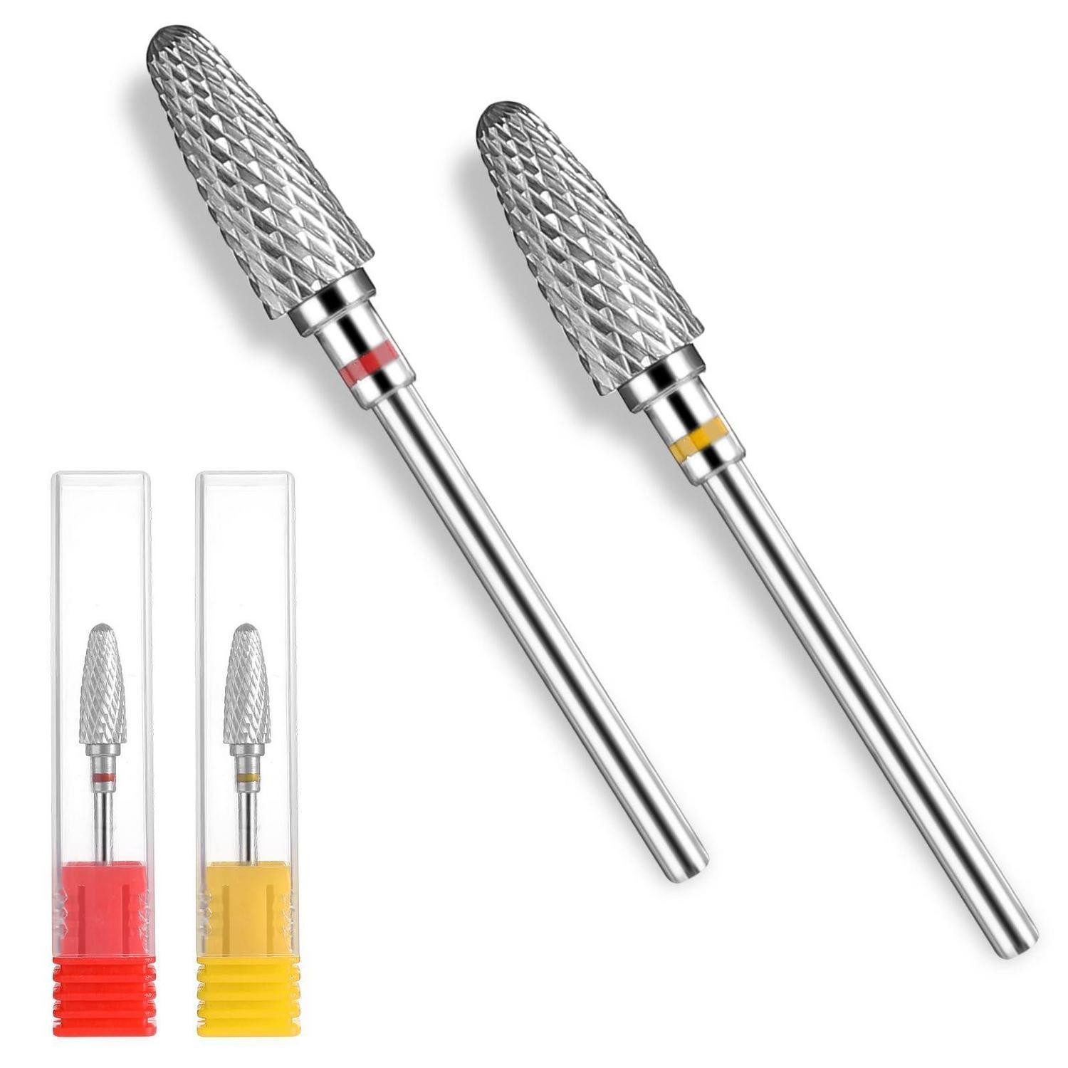 LuxusKollektion Schaftfräser Nagelfräser Bits Wolframstahl Kegel F XF