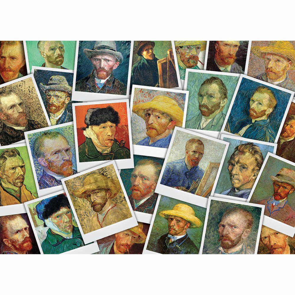 EUROGRAPHICS 1000 Van Gogh Puzzle Puzzleteile Selfies,