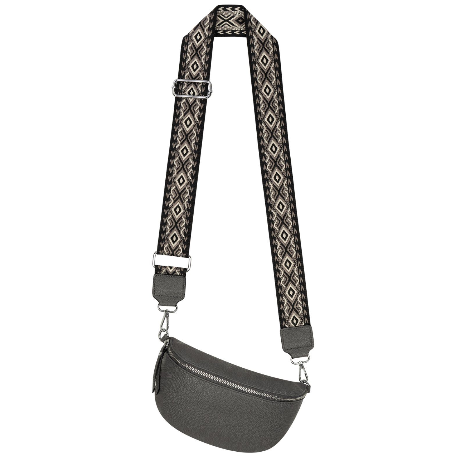 EAAKIE Gürteltasche Bauchtasche Umhängetasche Crossbody-Bag Kunstleder günstig online kaufen