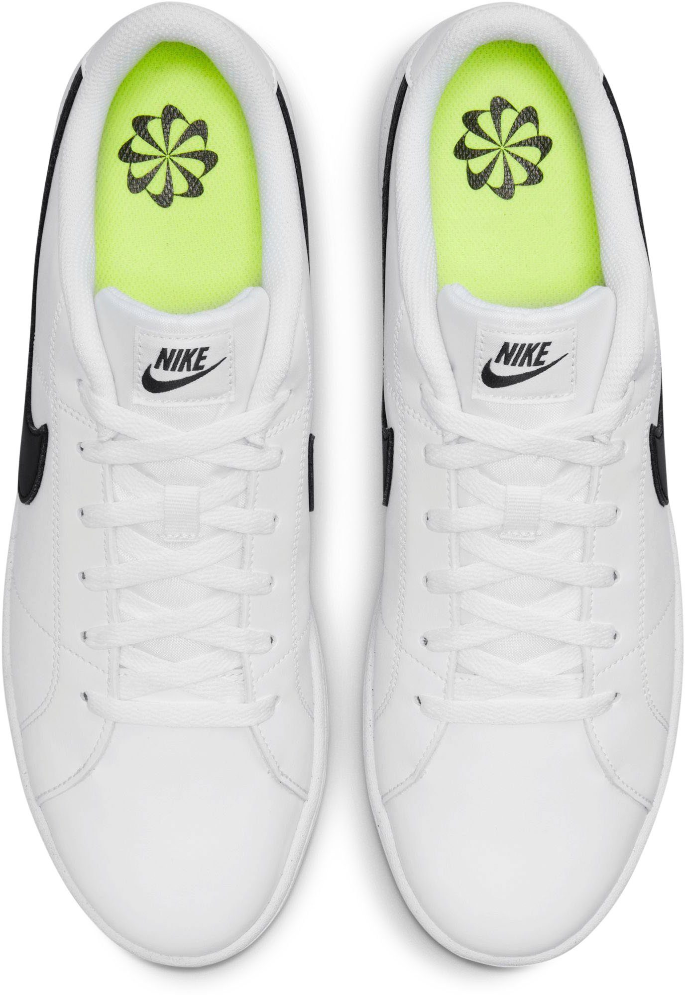 NATURE 2 Nike COURT Sportswear Sneaker NEXT weiß-schwarz ROYALE