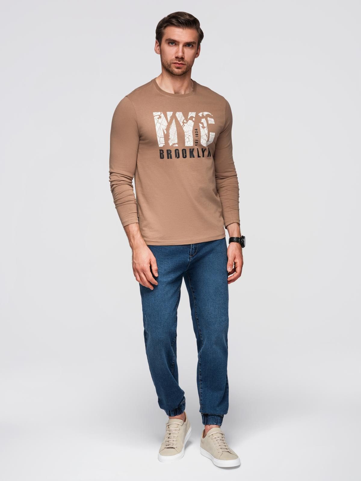 OMBRE Jeansjeggings Herren-Jeanshose mit klassischem Bund
