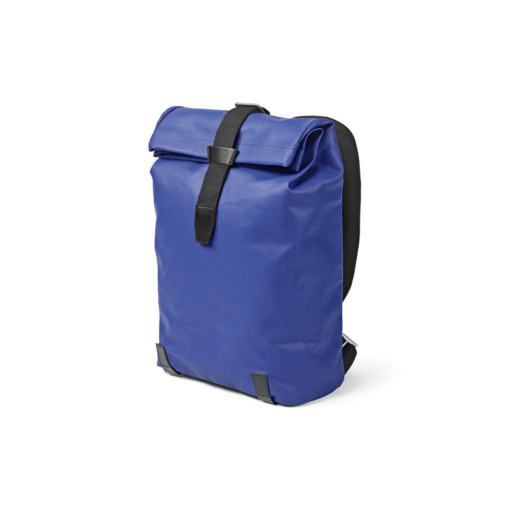 CABBEL Rucksack Rucksack 23L Laptop 17 Zoll wasserdicht rPET Trolley nachhaltig robust (Rucksack, 1-tlg., Einzelartikel), Blau, recyceltes Polyester, gepolstert, ergonomisch, Schulterriemen