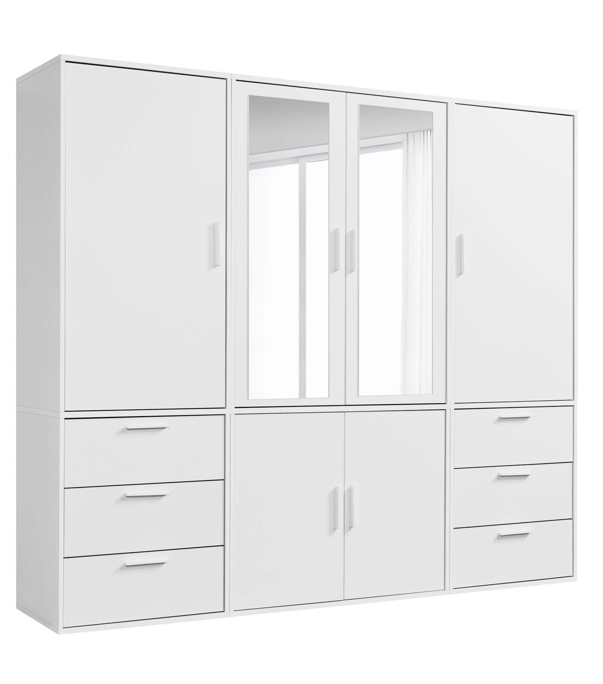 mokebo Kleiderschrank Der Grenzenlose (6-Türig & günstig online kaufen