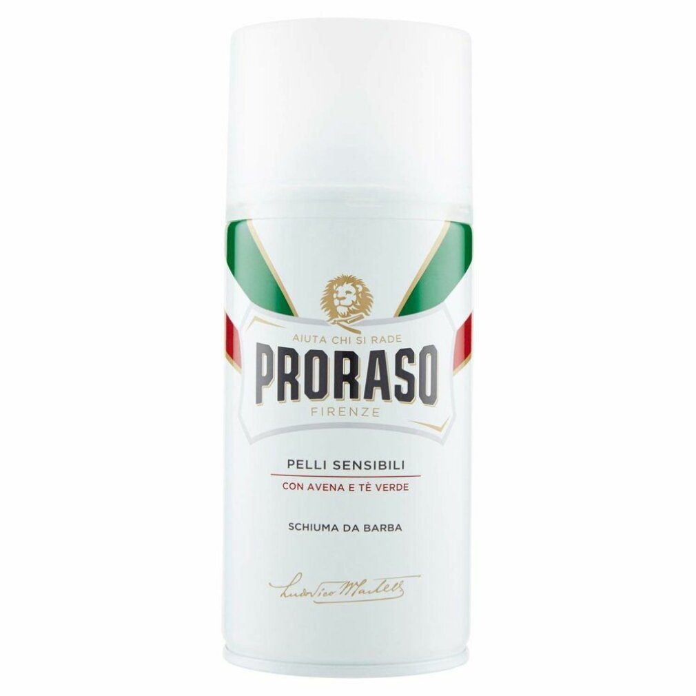 PRORASO Rasierschaum White Rasierschaum Für Empfindliche Haut