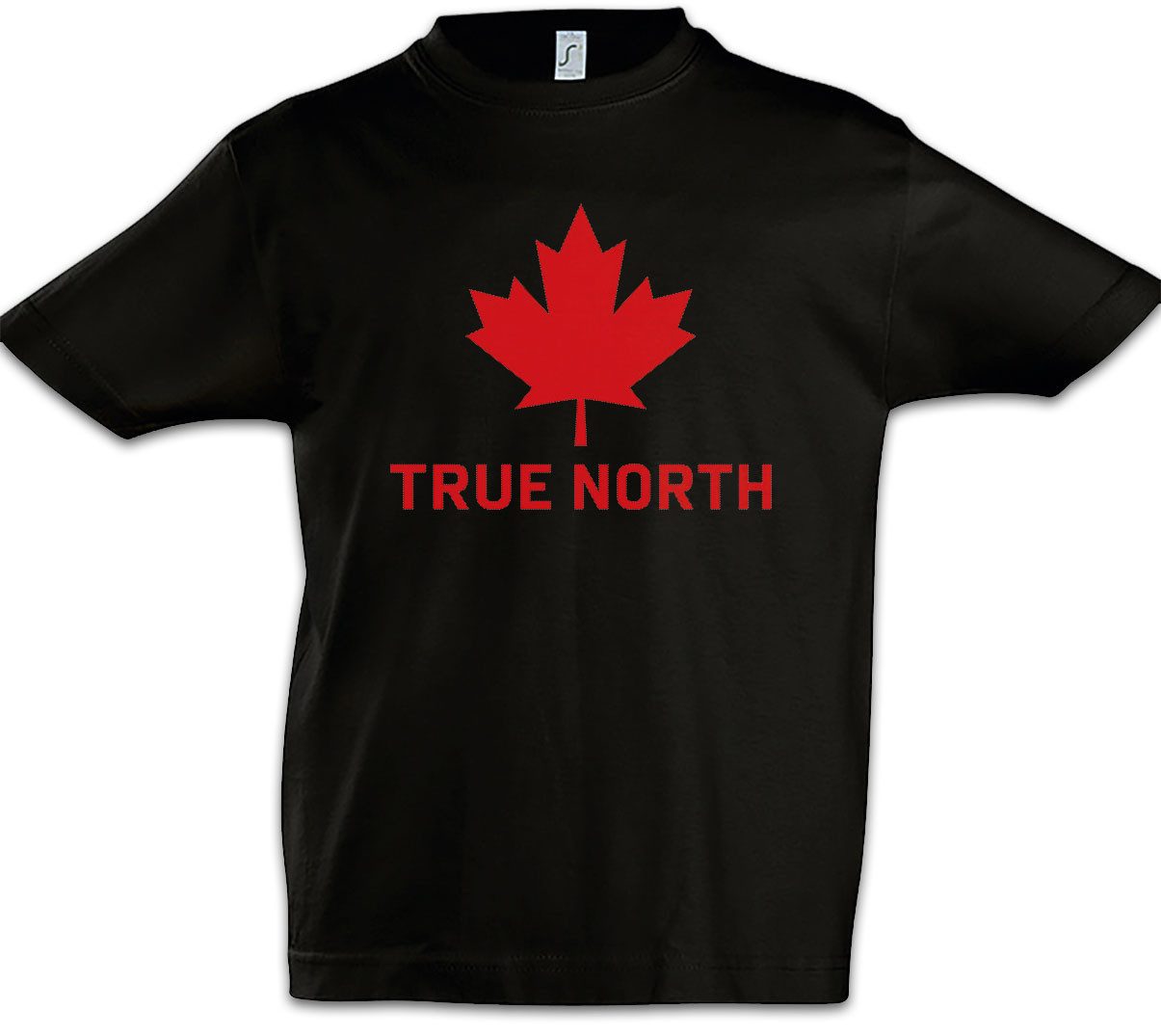 Print-Shirt True North Canada Team Kinder T-Shirt Kanada Maple Leaf True North