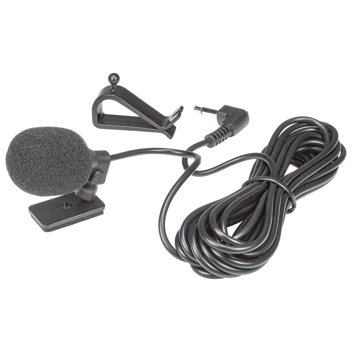 tomzz Audio Mikrofon mit 3,5mm Klinkenstecker passt für Alpine Pioneer Clarion Ken KFZ Adapter