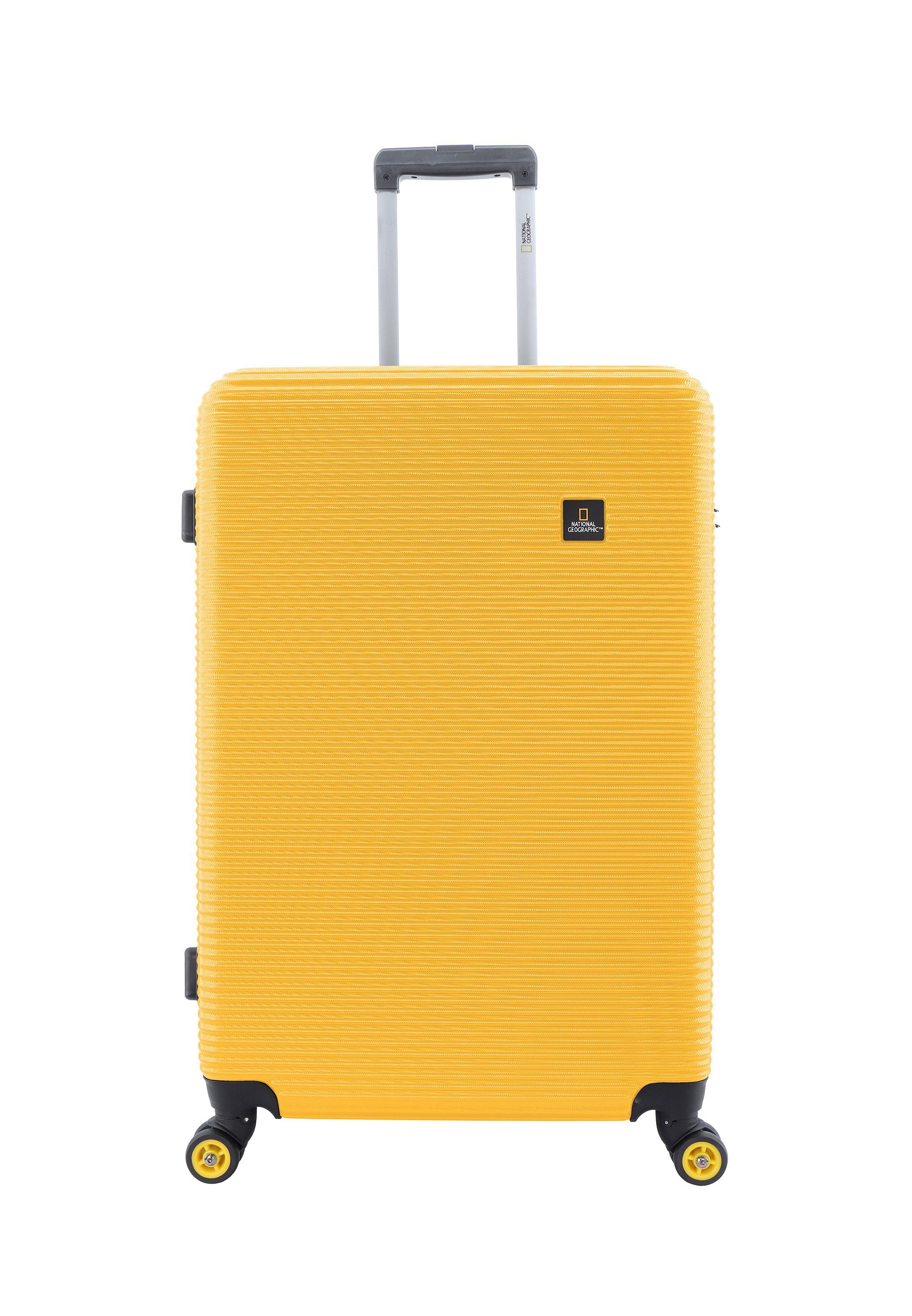 NATIONAL GEOGRAPHIC Koffer Abroad, mit integriertem Aluminium-Trolley-System