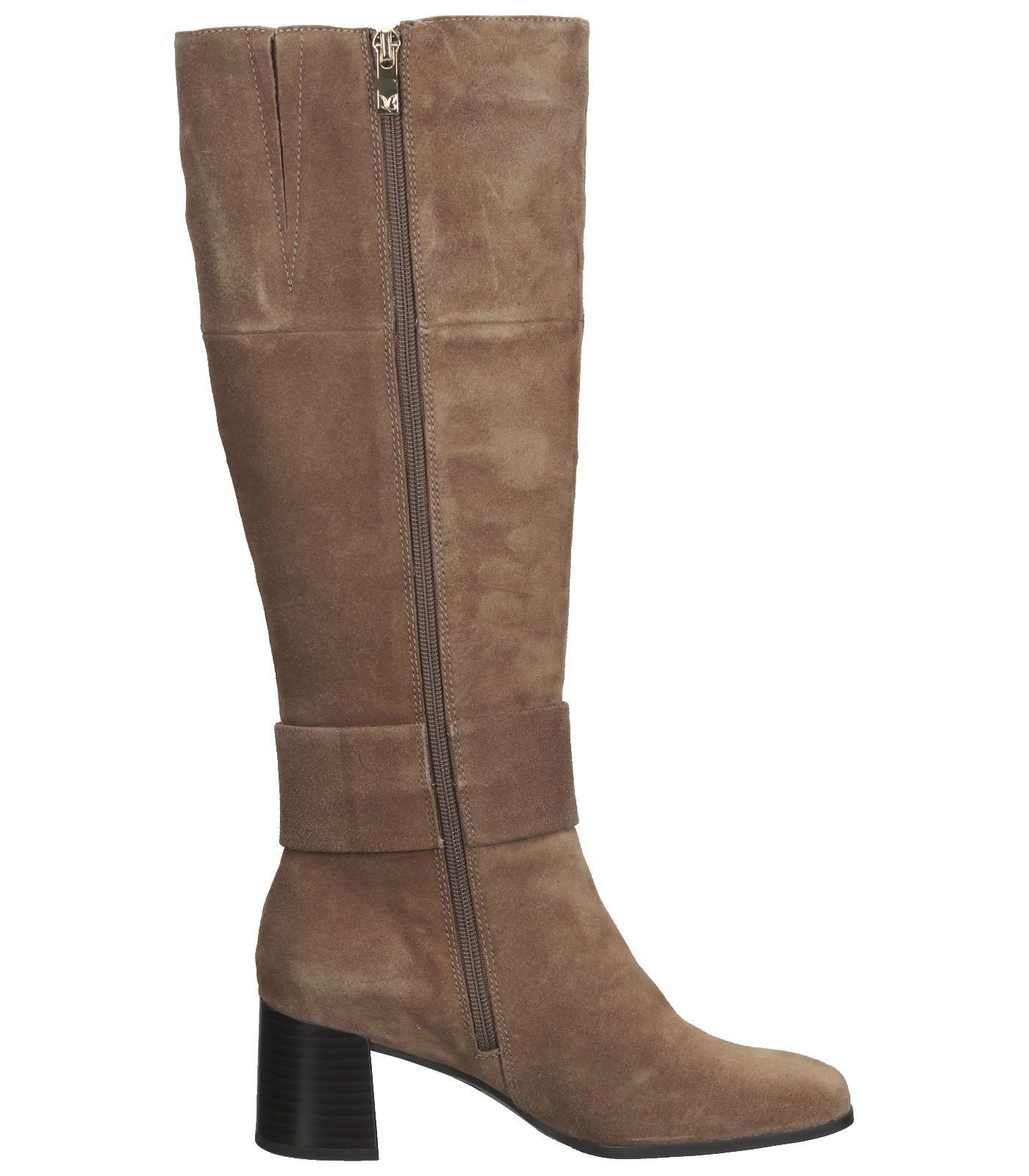 Caprice Stiefel Veloursleder Taupe Stiefel