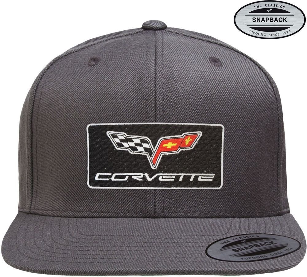 Corvette Snapback Cap C6 Patch Premium Snapback Cap