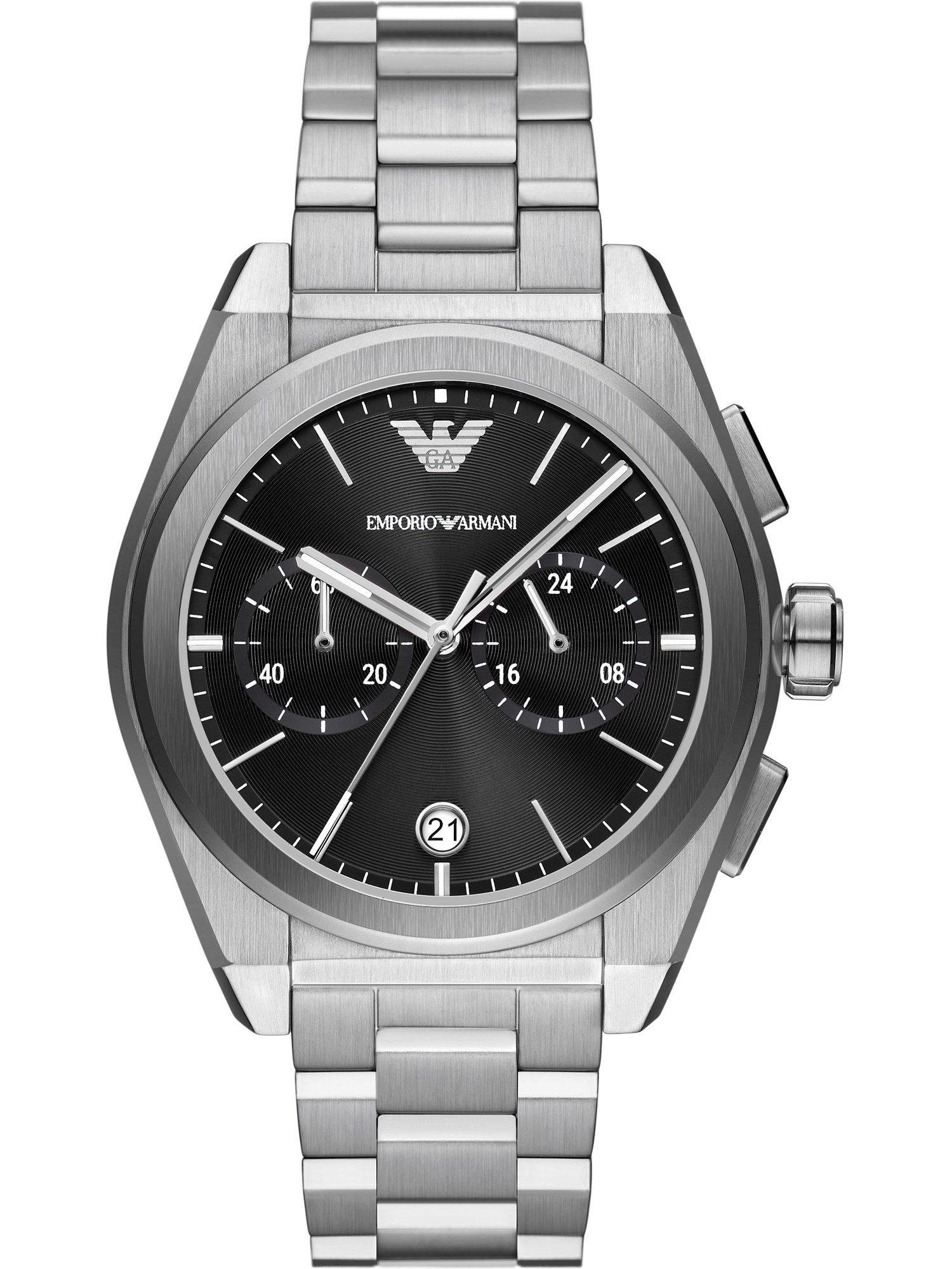 Chronograph Emporio Armani Herren-Uhren Analog Quarz