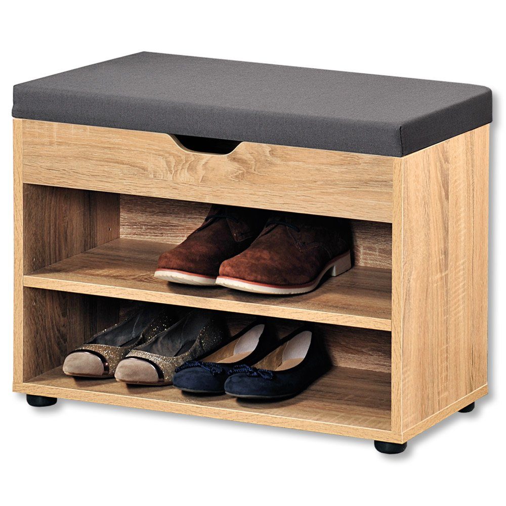 Kesper Schuhschrank Schuhschrank mit Sitzkissen, FSC