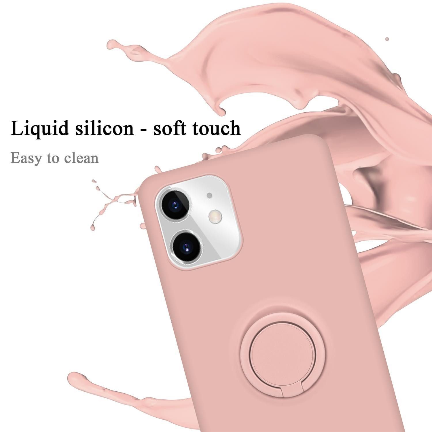 Cadorabo Handyhülle für iPhone 11 Hülle Apple iPhone 11, Robustes Hard Case - Handy Schutzhülle - Hülle - Back Cover Bumper
