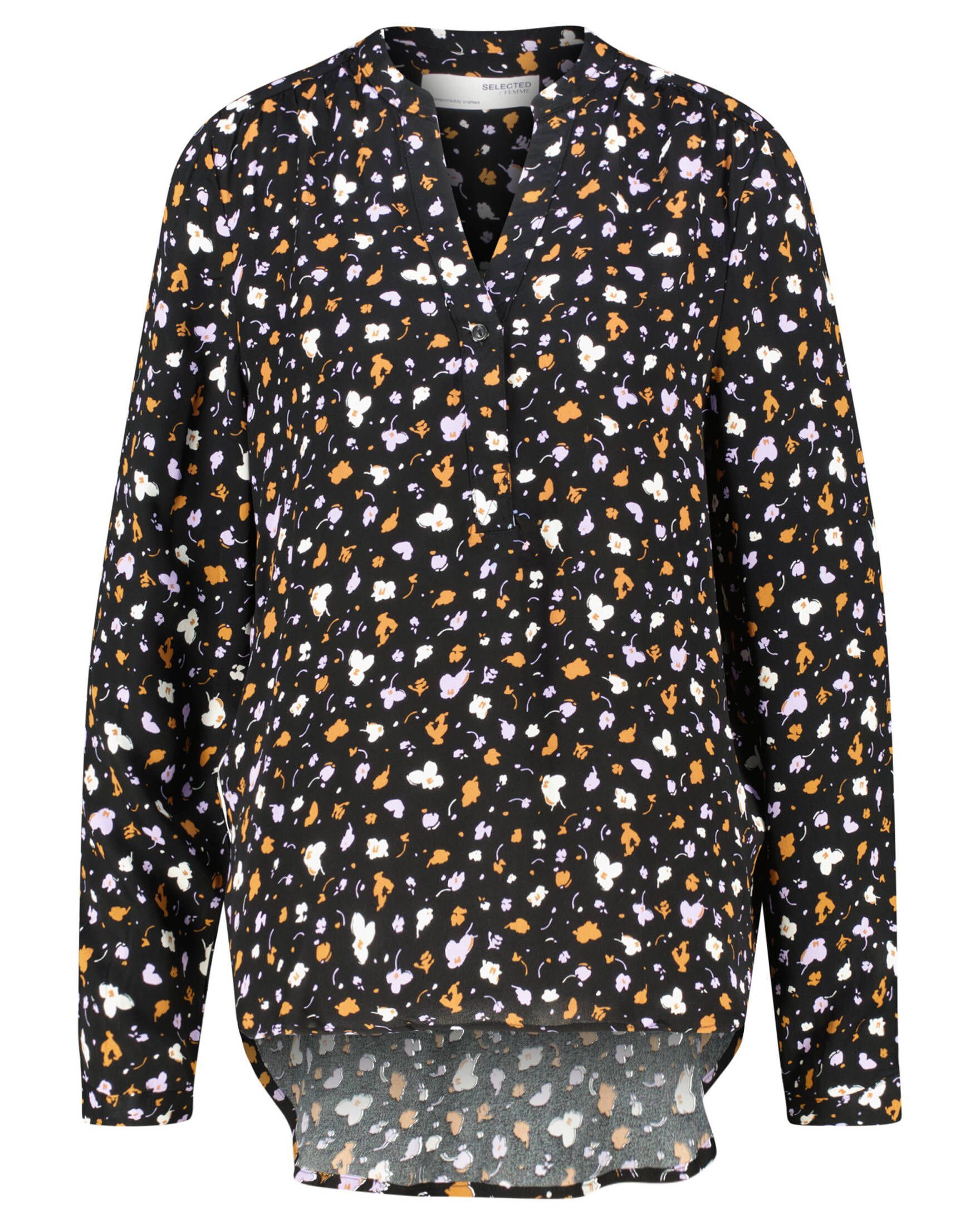 Klassische Bluse Damen Bluse SLFFIOLA Langarm