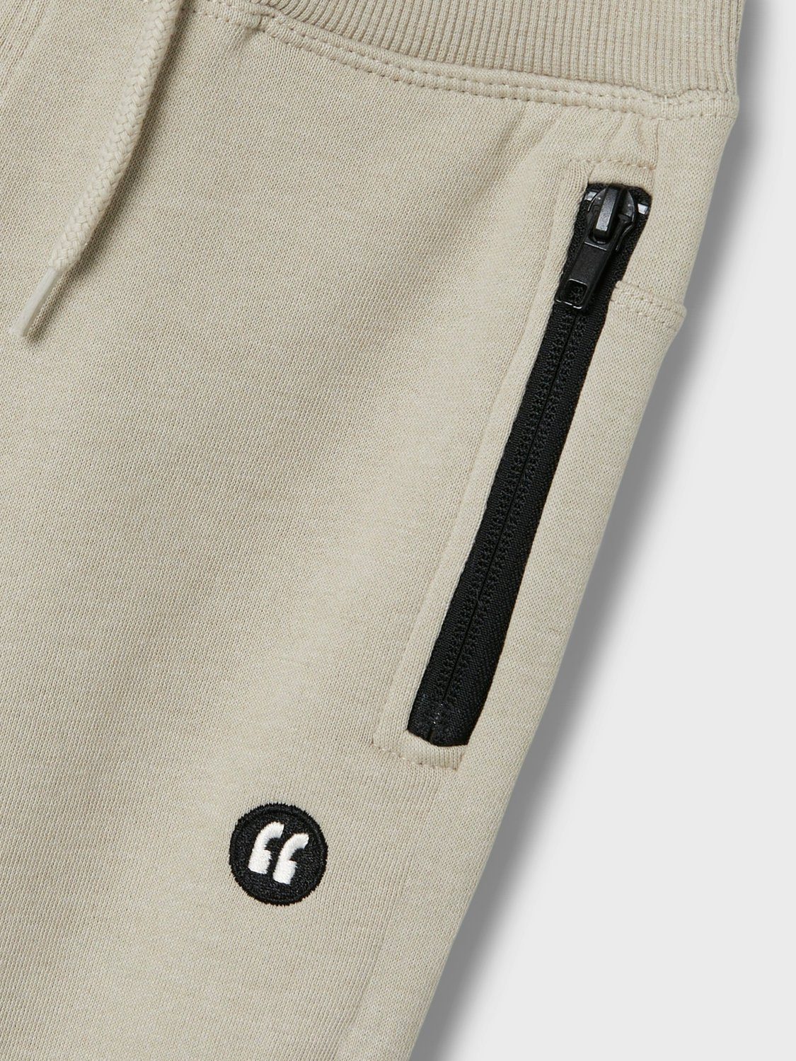 Name It Jogginghose NKMVIMO für Jungen mit Bündchen und Stretchkomfort unifarben, casual, regular fit, Baumwollmischung, Rundhals