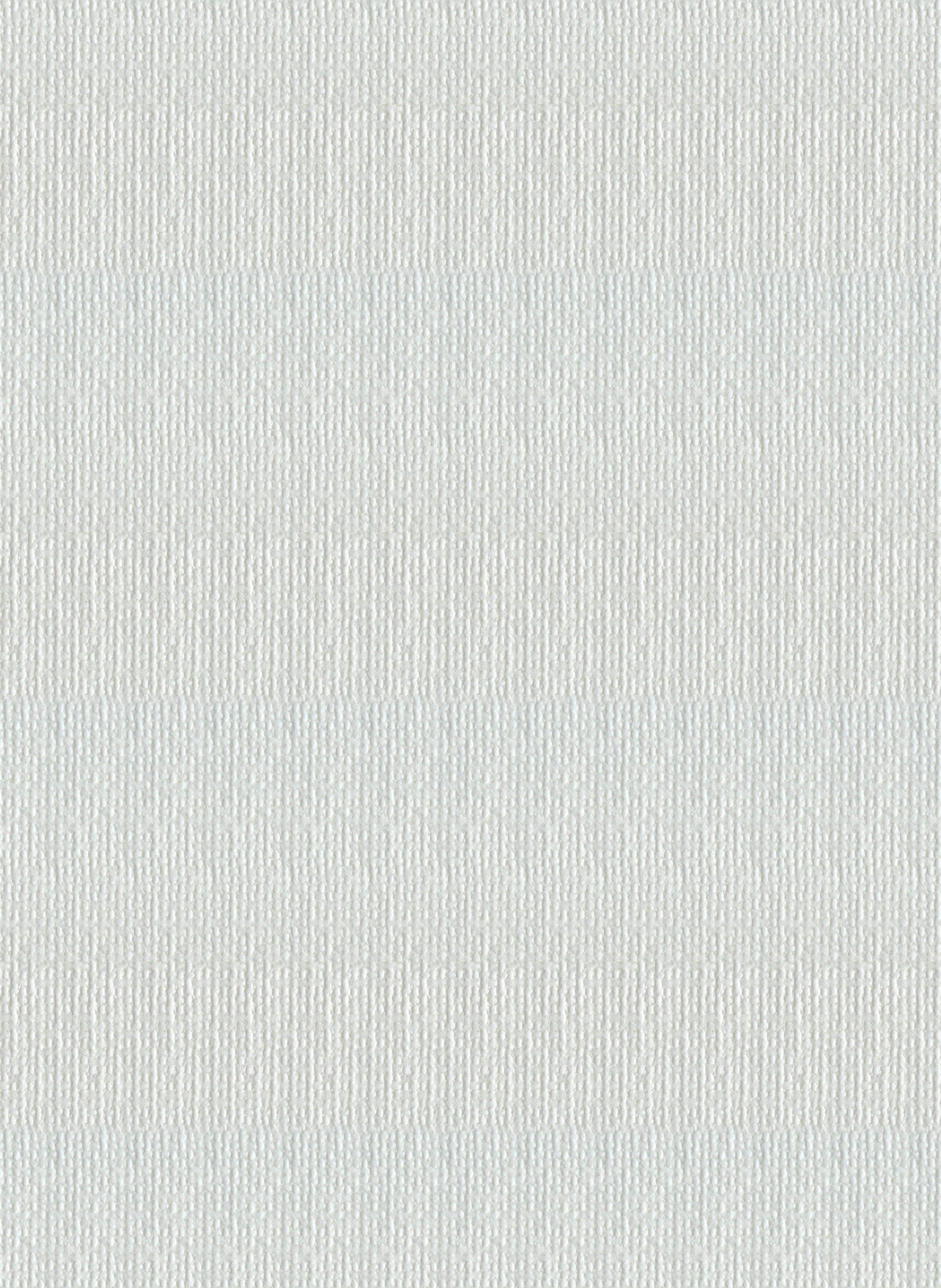 WOW Vliestapete Linien Uni, geprägt, Leinenoptik, (1 St), Weiß - 10m x 52cm