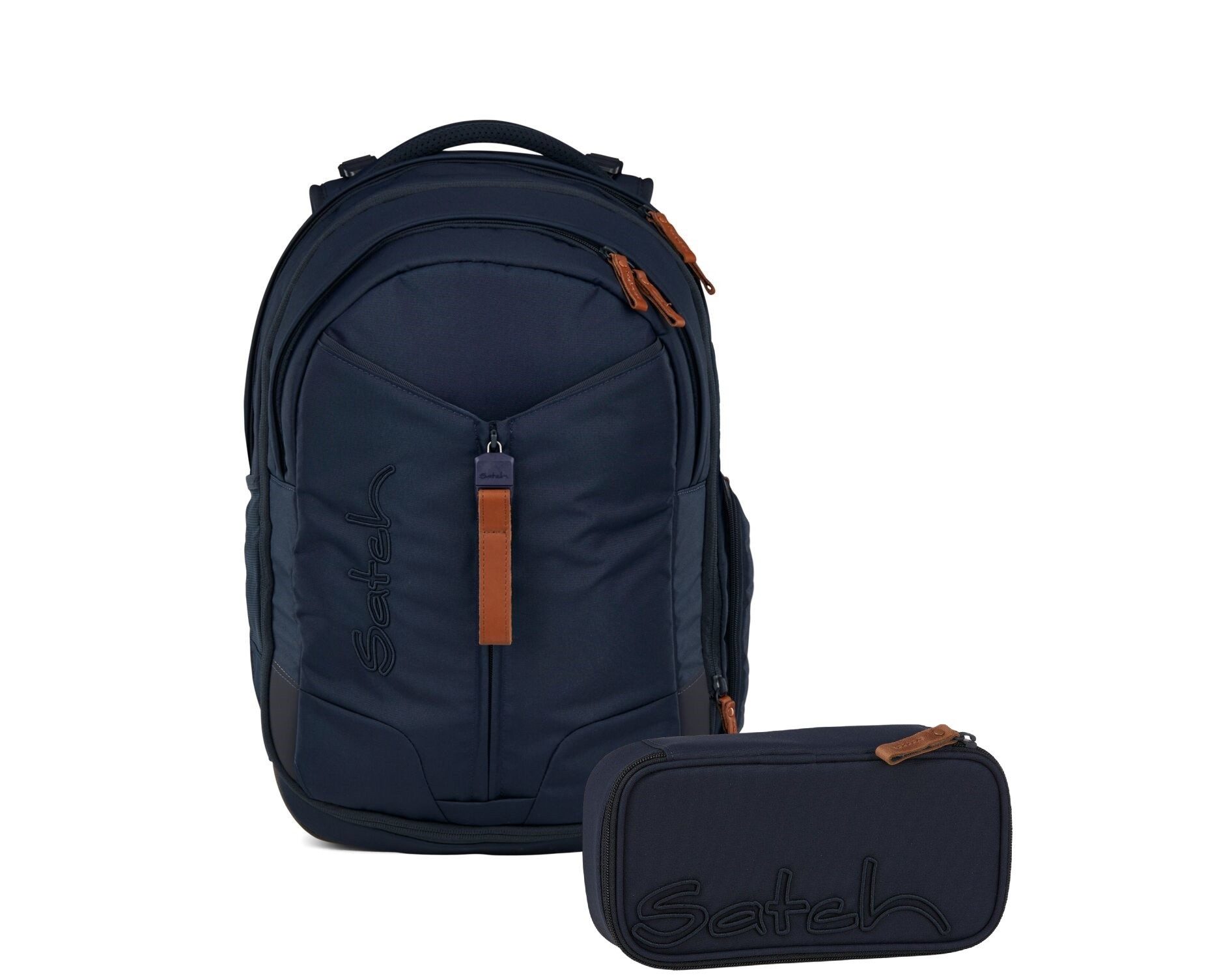 Schulranzen Schulrucksack-Set MATCH Nordic Blue 2-teilig, Kollektion 2025