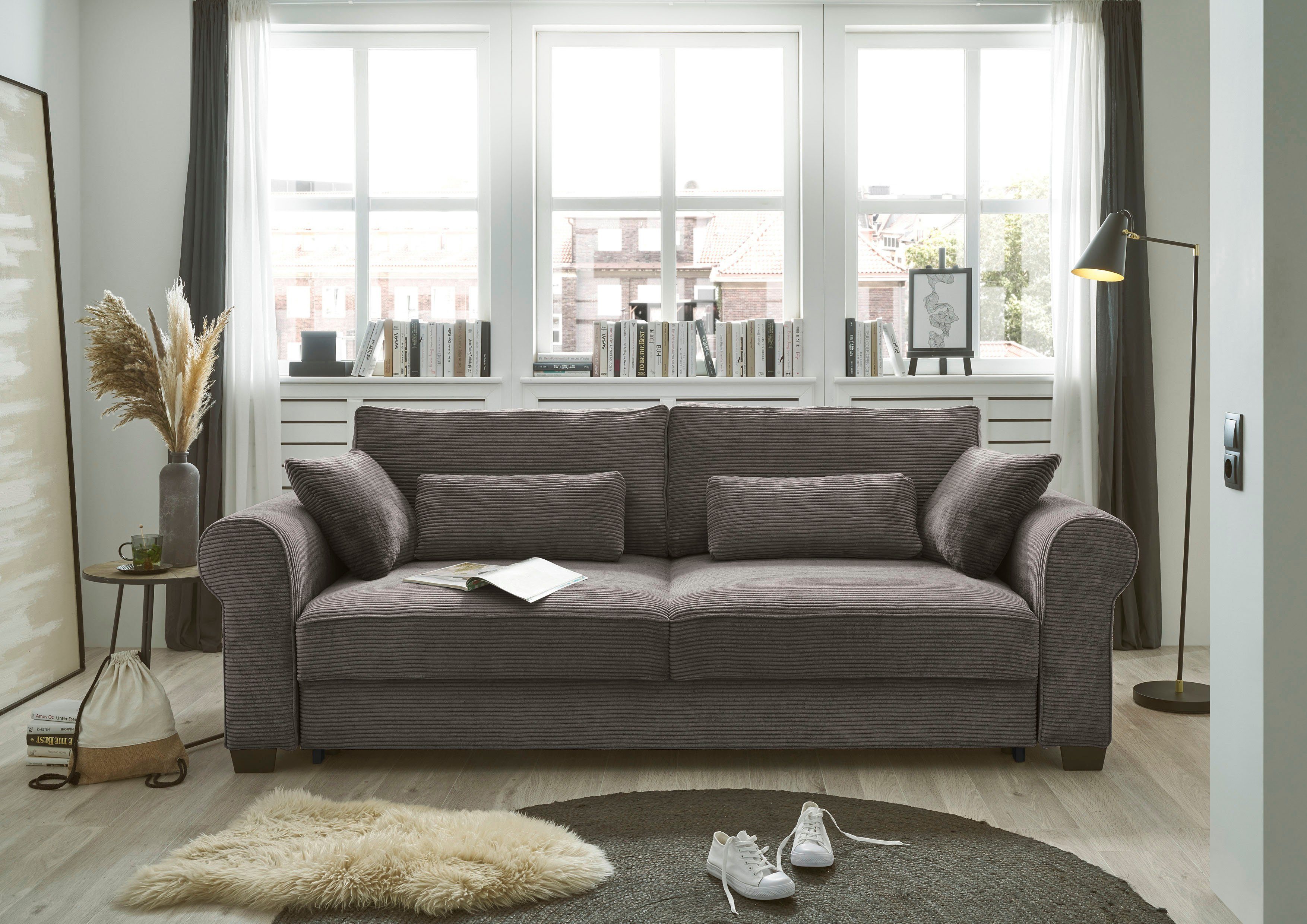 ED EXCITING DESIGN Schlafsofa Angelina, mit günstig online kaufen