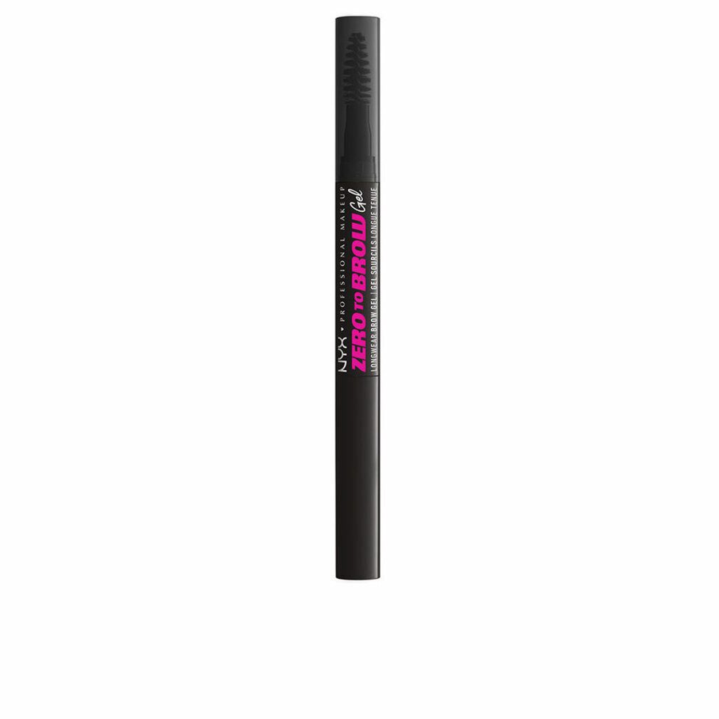 Nyx Professional Make Up Augenbrauen-Stift Zero to Brow Gel 08-Black 2ml