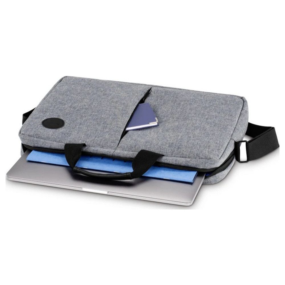 Hama Laptoptasche Hama Notebook Tasche Genua Passend für maximal: 43,9 cm (17,3) Grau