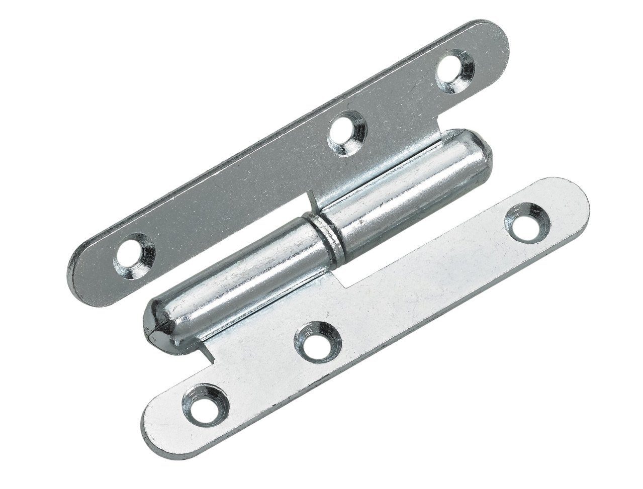WC-Deckel-Scharnier Hettich Türband 45 x 95 mm links verzinkt - 1