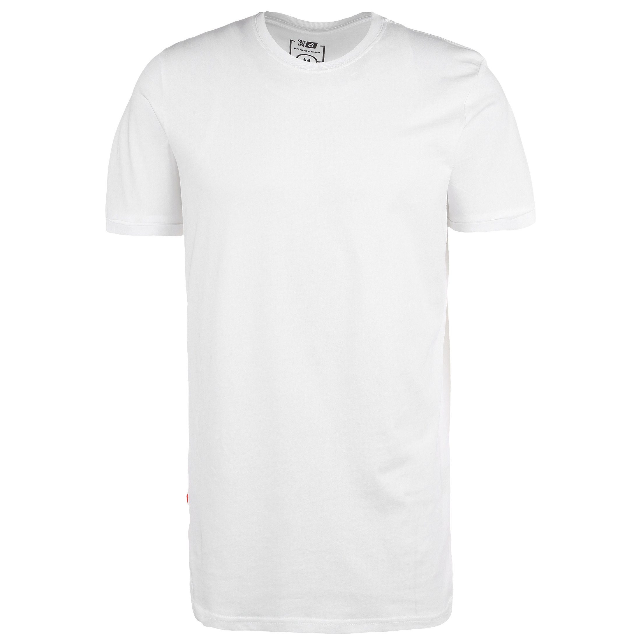 Outfitter T-Shirt Frankfurt Kickt Alles Longcut T-Shirt Herren
