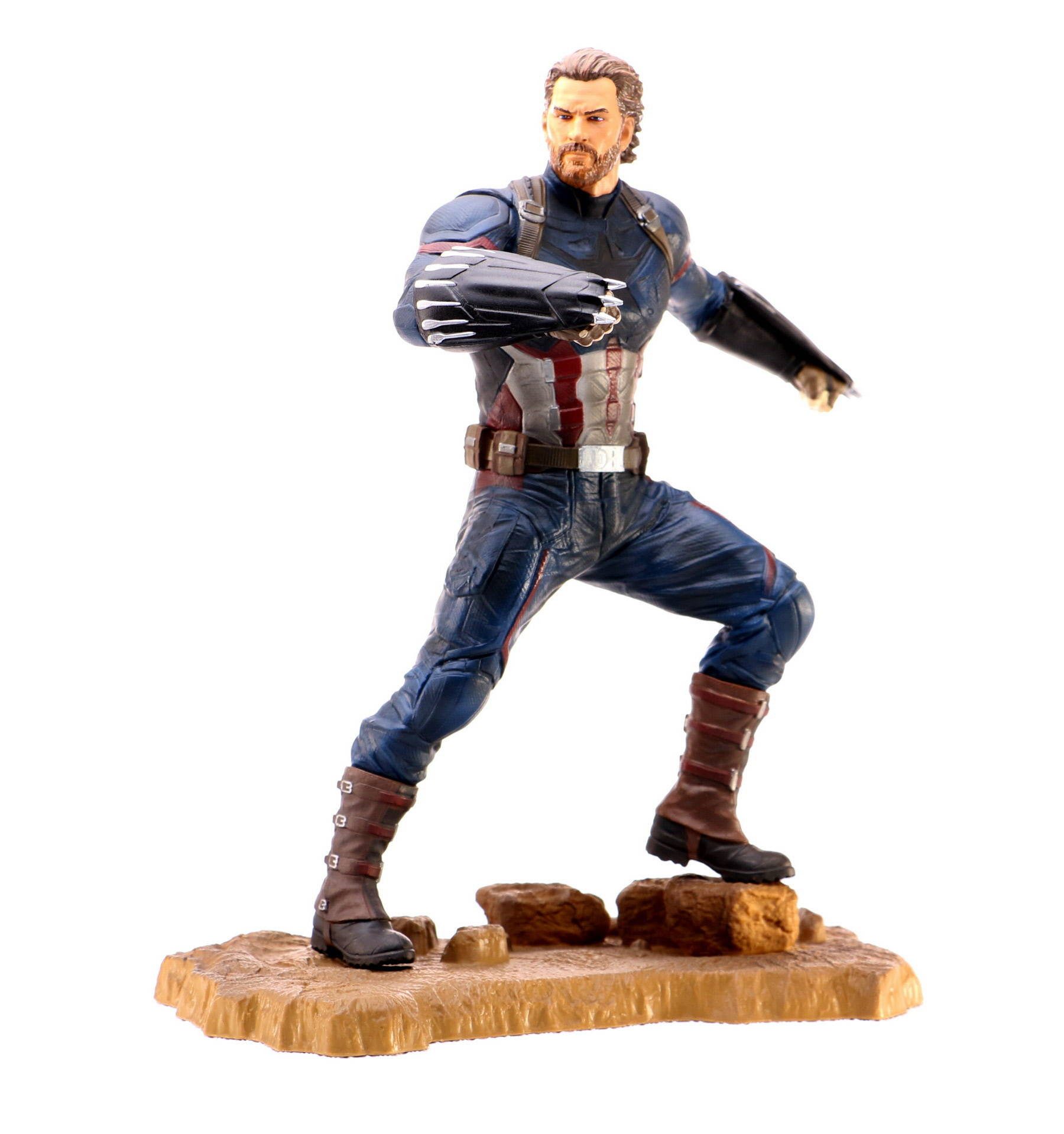 Diamond Select Actionfigur MARVEL GALLERY AVENGERS 3 CAPTAIN AMERICA PVC STATUE