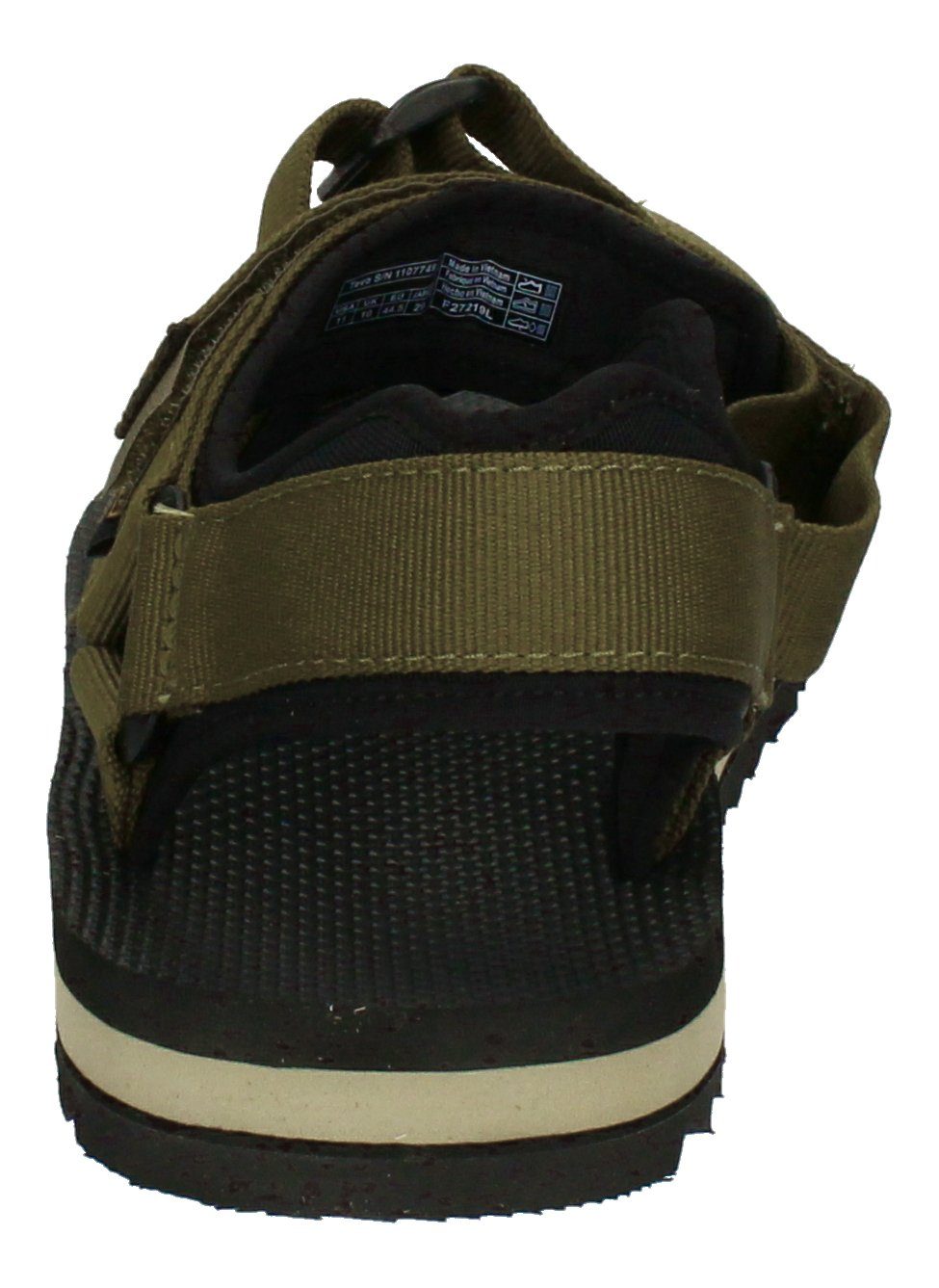 Schuhe Sandalen Teva CROSS STRAP TRAIL 1107749 Plateausandale Olive