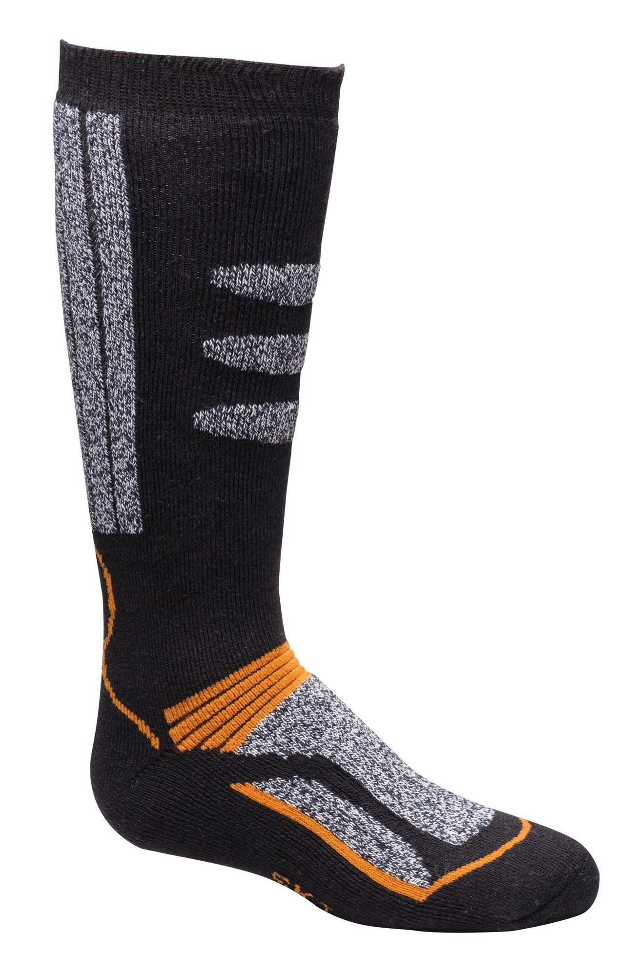 Wowerat Skisocken 2 Paar Thermo Kinder-Ski-Kniestrümpfe für Kinder Vollfrottee (2 Paar)