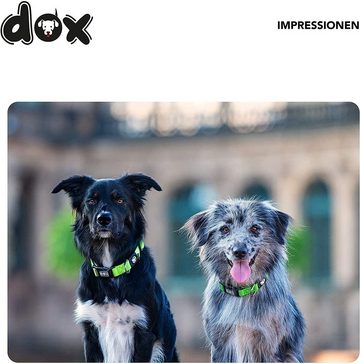 DDOXX Hunde-Geschirr Hundehalsband Air Mesh, verstellbar, gepolstert, Rot L - 3,2 X 45-68 Cm
