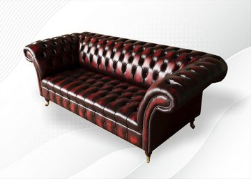 JVmoebel 3-Sitzer, Chesterfield 3 Sitzer Sofa Design Sofa Couch 225 cm